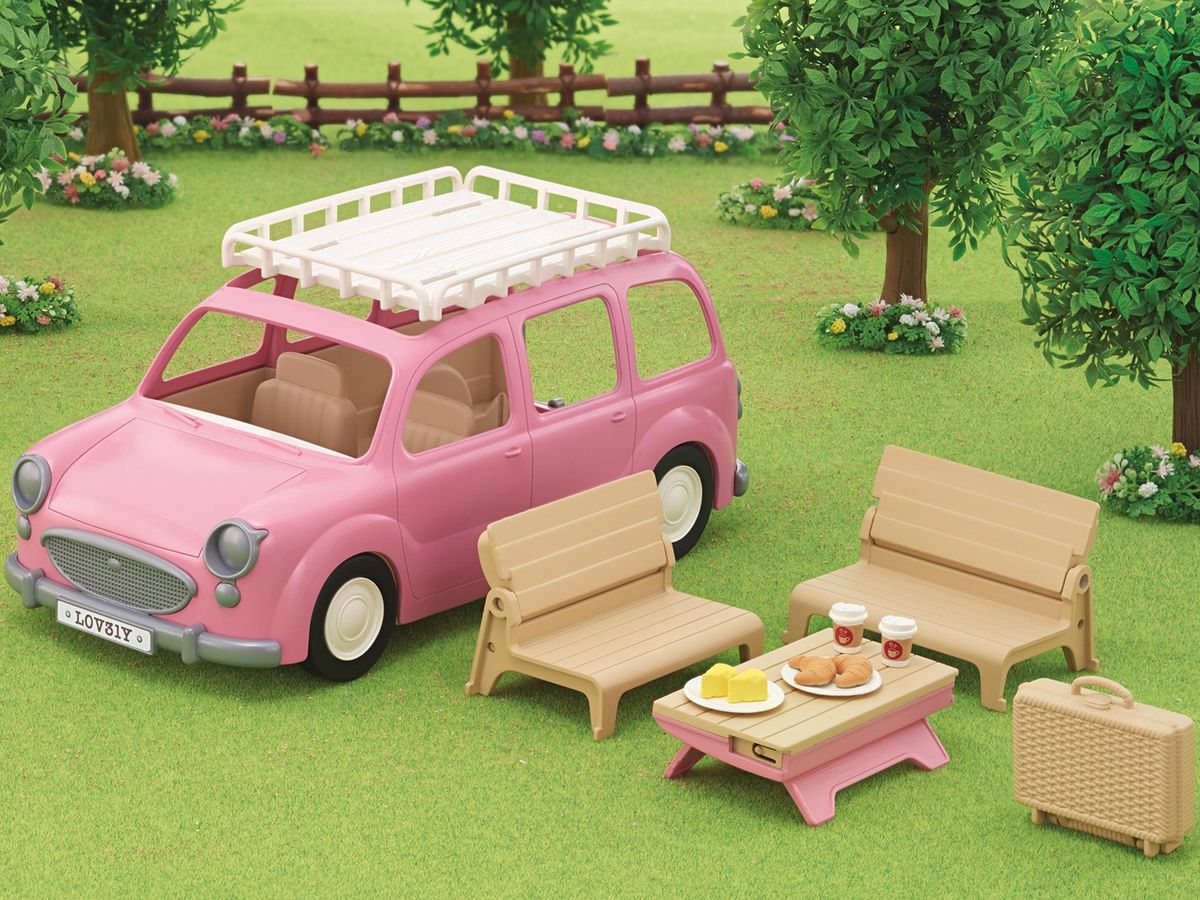 Sylvanian Families Perhe "Picnic" Auto