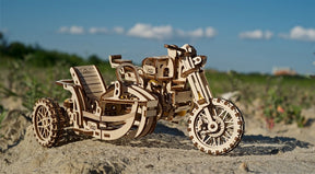 Ugears Scrambler UGR-10 With Sidecar
