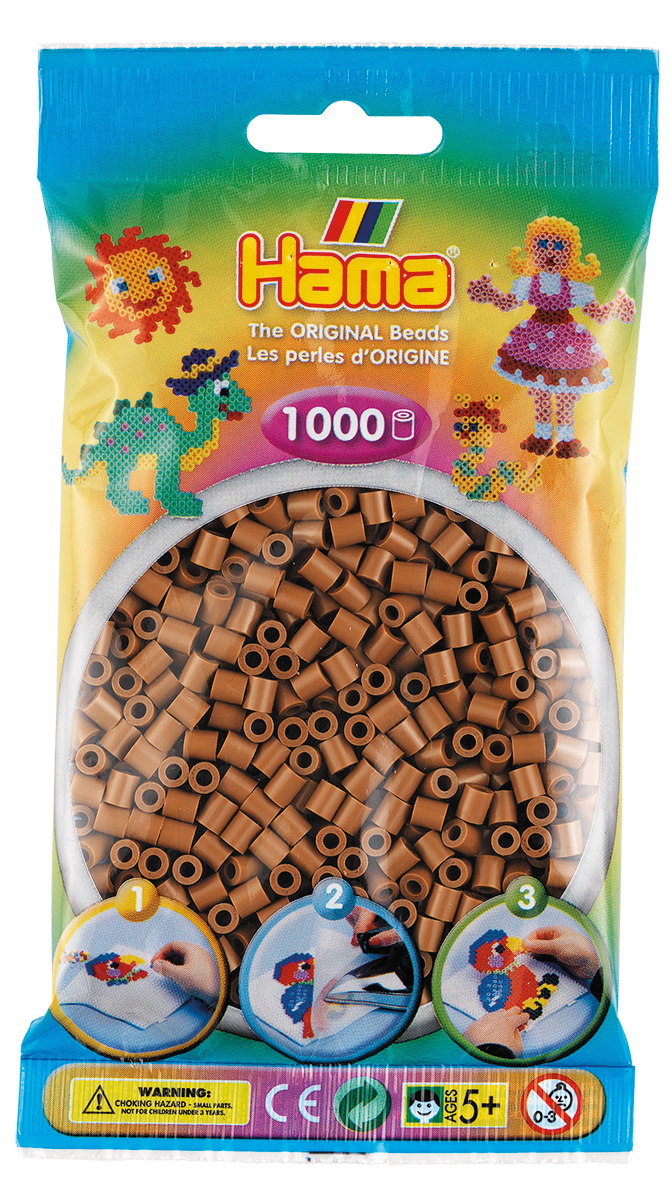 Hama Helmet Midi 1000 kpl Vaalean  Ruskea