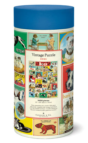 Cavallini & Co. Vintage Puzzle 1000 palaa Dogs