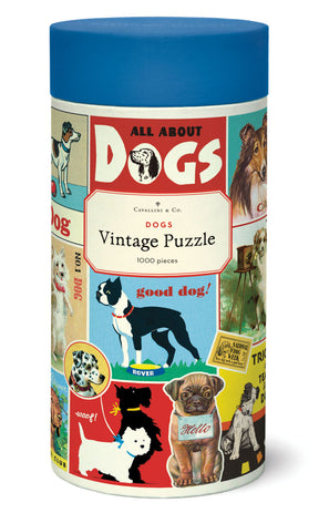 Cavallini & Co. Vintage Puzzle 1000 palaa Dogs