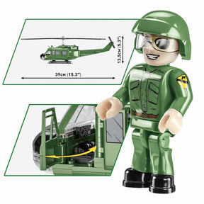 Cobi 2423 Bell UH-1 Huey "Iroquois" helikopteri 656 osaa