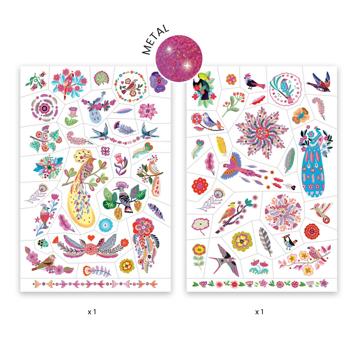 Djeco Tatuointi ´Bright Birds