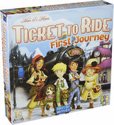 Ticket To Ride ensimmäinen matka Eurooppa