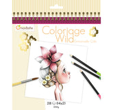 Värityskirja Coloriage Wild Lapset 28 kuvaa
