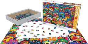 Eurographics 1000 Palan Palapeli Mexican Plates