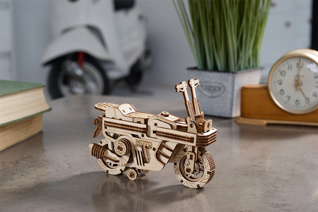 Ugears Model Moto Compact Folding Scooter